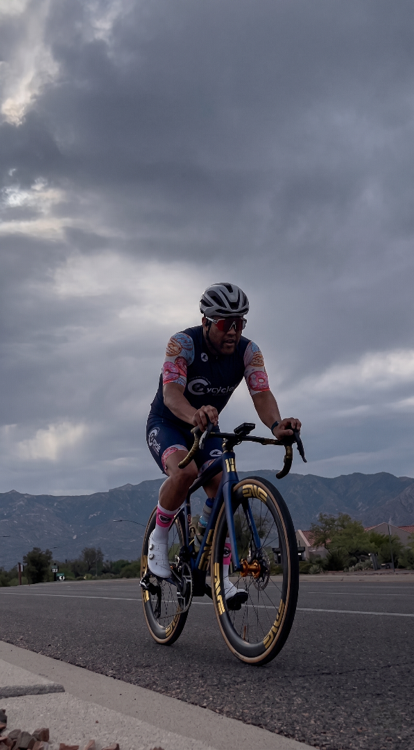 Luis Barrera cycling outdoors — active lifestyle and wellness
