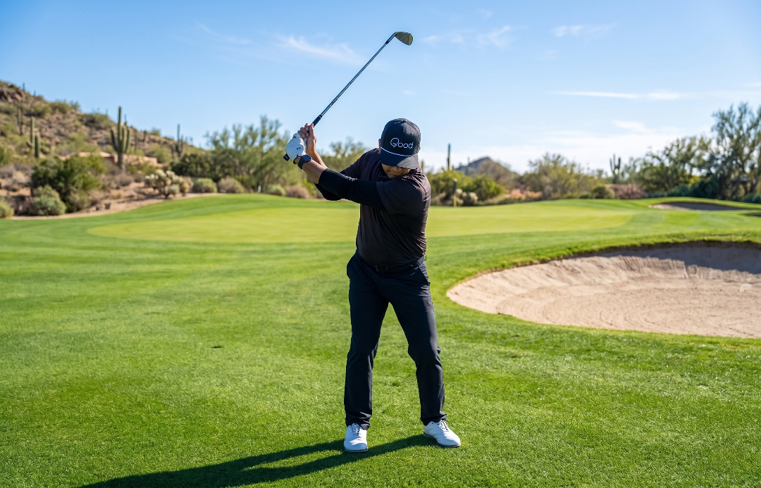 Luis Barrera on the golf course — wellness and recreation
